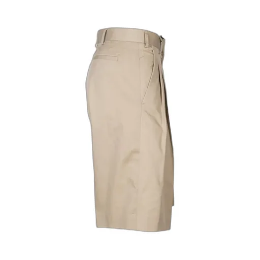 Laneus Gabardine Double Pence Bermuda Shorts