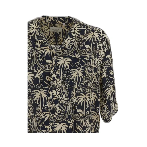Laneus Tropical Print Shirt