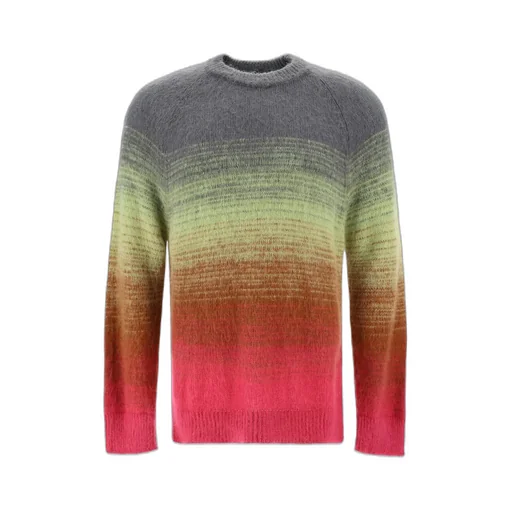Laneus Gradient Effect Crewneck Jumper