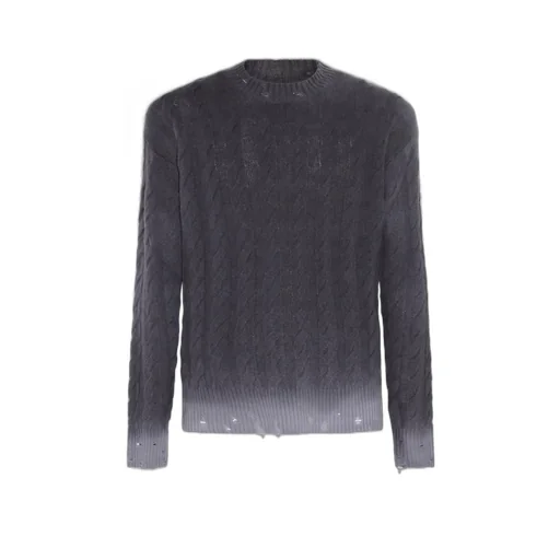 Laneus Gradient Effect Distressed Jumper