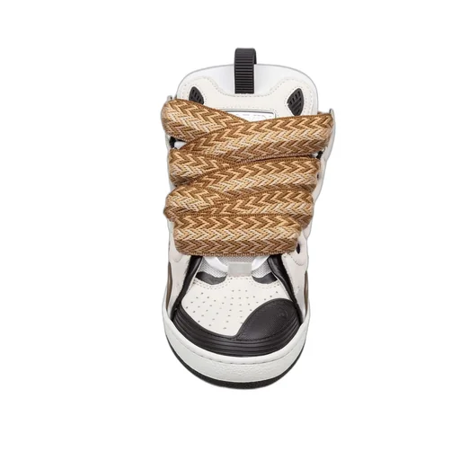 Lanvin Curb Lace-Up Sneakers