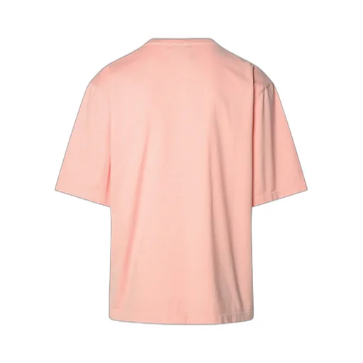 Laneus Palm Logo Embroidered Crewneck T-Shirt