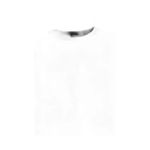 Newrich Wide Cropped Tee / Blk