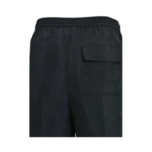 Script Logo Line Shorts / Black
