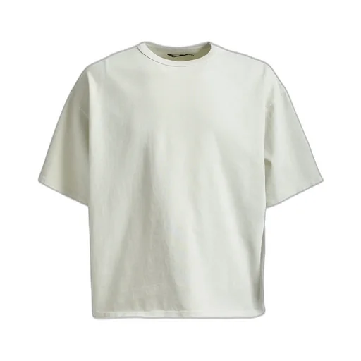 Newrich Wide Cropped Tee / Cre