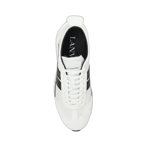 Lanvin Bumper Mesh Lace-Up Sneakers