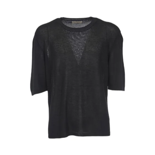 Laneus Elegant Knitted T-Shirt