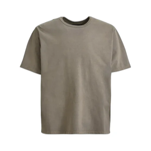 Newrich Slim Cropped Tee/Dust