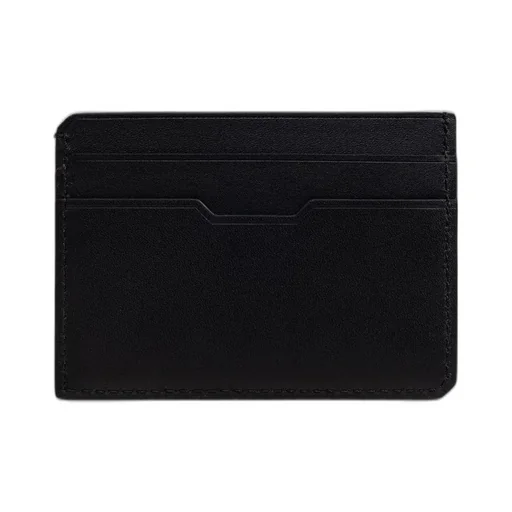 Lanvin Logo-Stamp Stitch Detail Cardholder