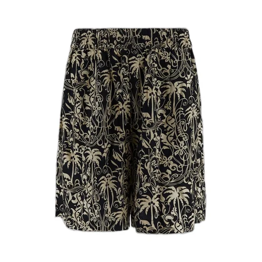Laneus Wide Leg Bermuda Shorts