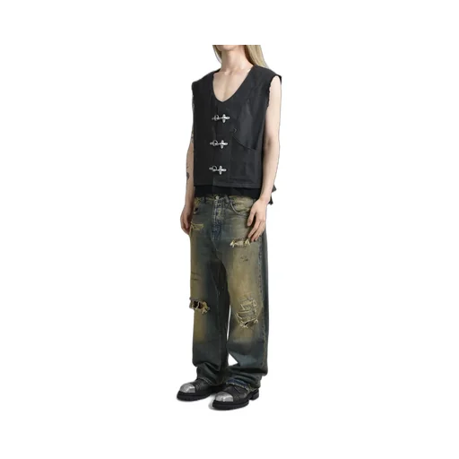 Steamcraft Patchwork Vest / Gry