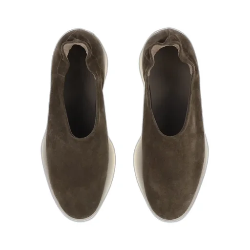 Suede Mule / Taupe