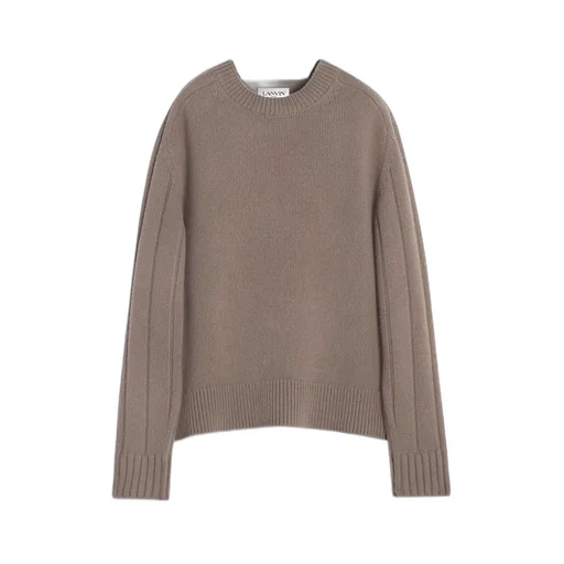 Lanvin Crewneck Straight Hem Jumper