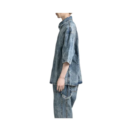Multi Rivet Shirt Blue / Lt. Blu