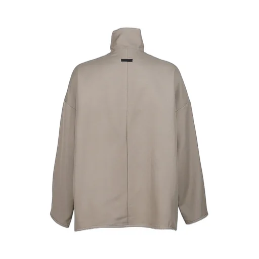 High Neck Jacket /Dusty Beige