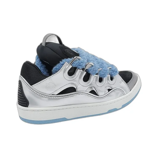 Lanvin Curb Lace-Up Sneakers