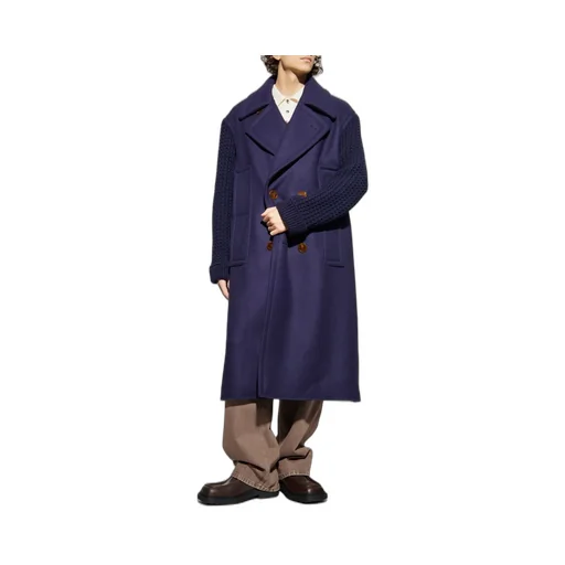 Lanvin Double Breasted Long Sleeved Coat