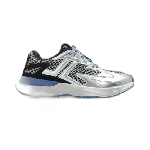 Lanvin Mesh-Panel Lace-Up Sneakers