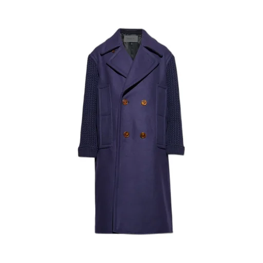 Lanvin Double Breasted Long Sleeved Coat
