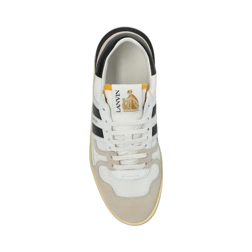 Lanvin Clay Colour-Block Panelled Sneakers