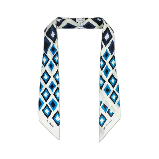 Lanvin Printed Satin Scarf