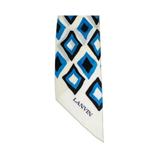 Lanvin Printed Satin Scarf