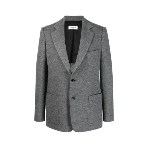 Lanvin Single-Breasted Long-Sleeved Jacket