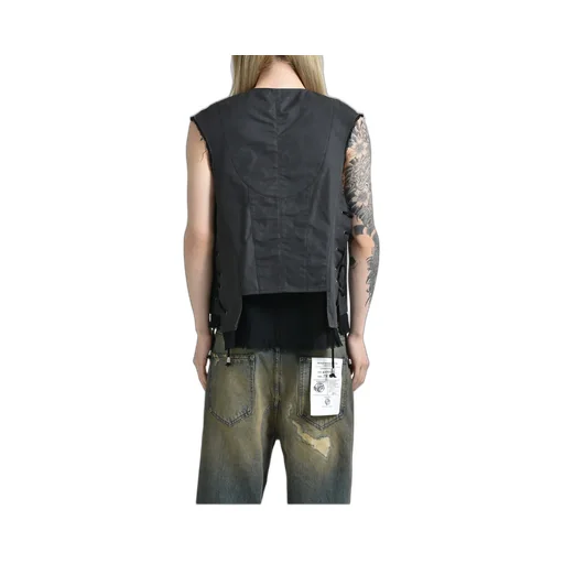 Steamcraft Patchwork Vest / Gry
