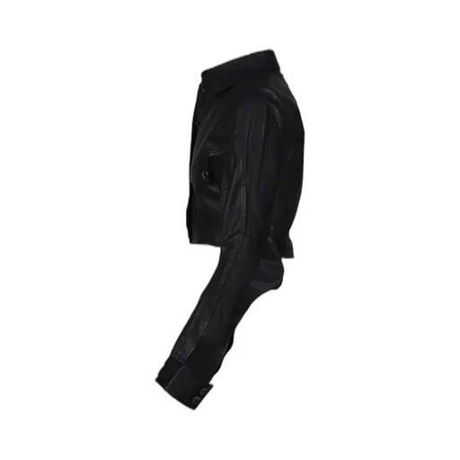 Mould[A/C] Cropped Trucket Jacket / Blk