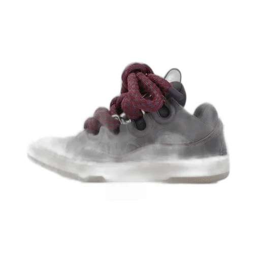 Lanvin Curb Lace-Up Sneakers