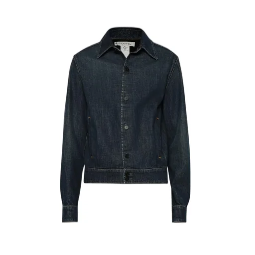 Lanvin Straight Hem Button-Up Overshirt