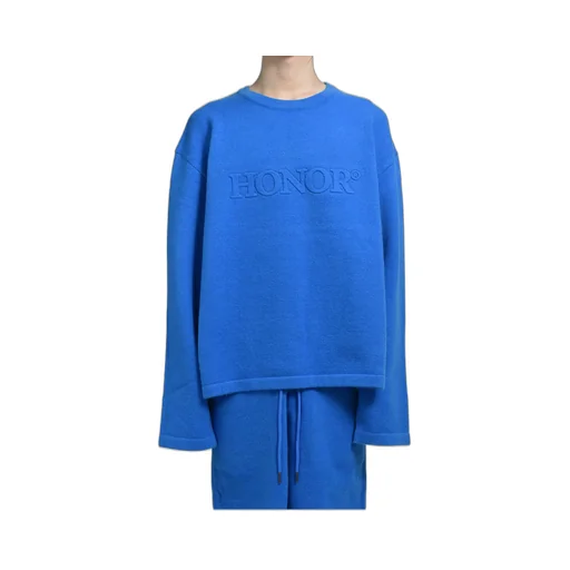 Honor Knit Sweater / Blu