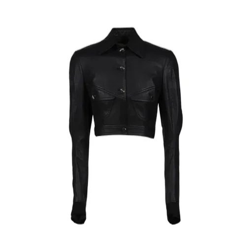 Mould[A/C] Cropped Trucket Jacket / Blk
