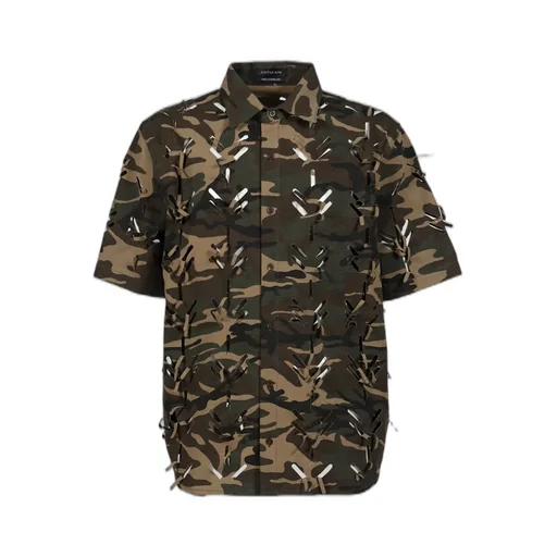 Laser Slashed Shirts / Camo