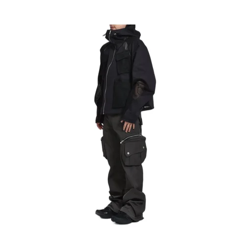 Aire Multi Mesh Pocket Jacket / Blk