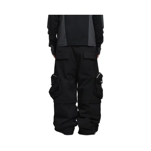 Diffraction Convertible Cargo Trousers / Blk