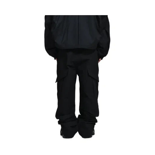 3-Way Zip Cargo Trousers / Blk