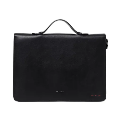 Kiton Logo Printed Tote Bag