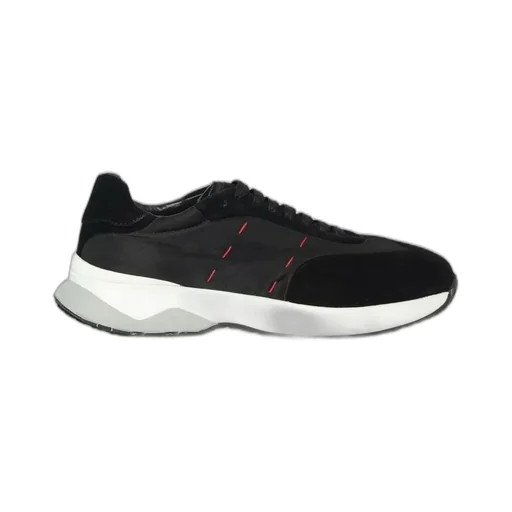Kiton Round-Toe Lace-Up Sneakers