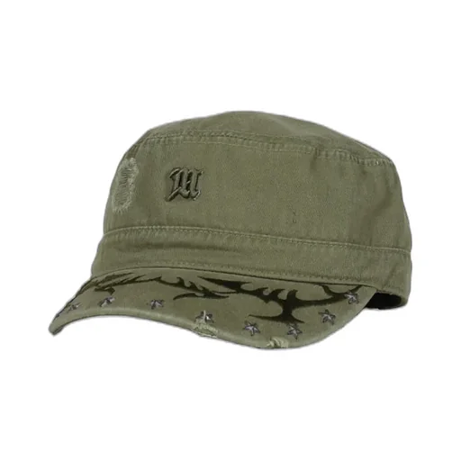 Stone Washed Military Hat / Stone