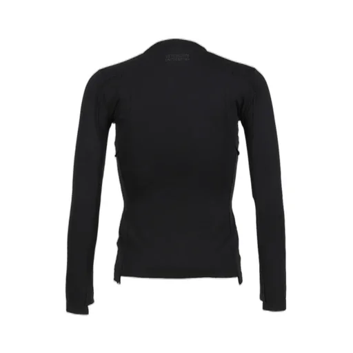 Oval Logo Cut-Up Longsleeve / Blk Wht