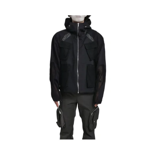 Aire Multi Mesh Pocket Jacket / Blk