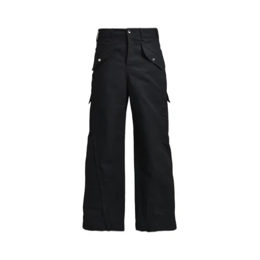 3-Way Zip Cargo Trousers / Blk