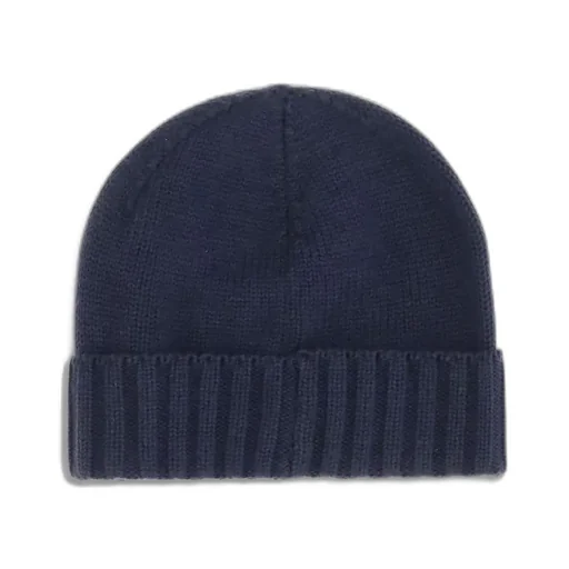 Kiton Logo Embroidered Ribbed-Knit Beanie