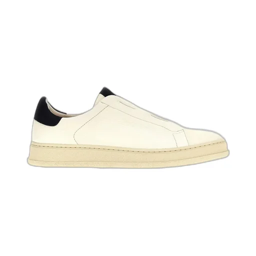 Kiton Double Stitch Slip-On Sneakers