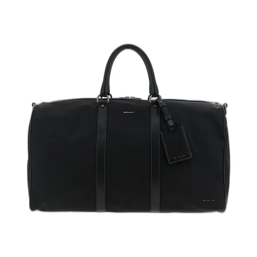Kiton Logo Lettering Double Handle Travel Bag