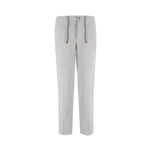 Kiton Elastic-Waist Drawstring Pants