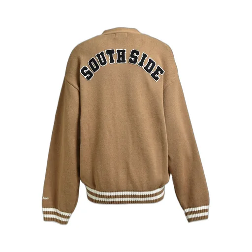 Bh Patch Knit Cardigan / Bei