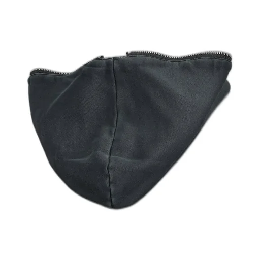 Fade Zip Up Hoodie / Black