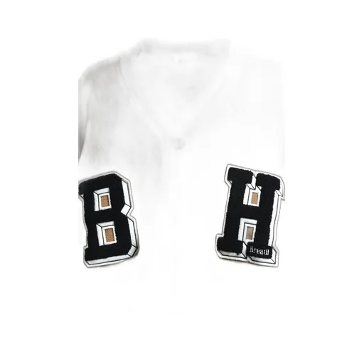 Bh Patch Knit Cardigan / Bei